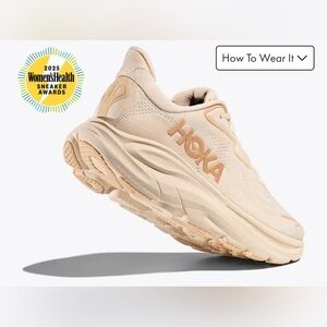 Hoka Women’s Clifton 10 vanilla/birch size 7.5